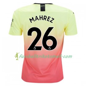 Fußballtrikots Manchester City Riyad Mahrez 26 2019-2020 Kurzarm Ausweichtrikot kaufen